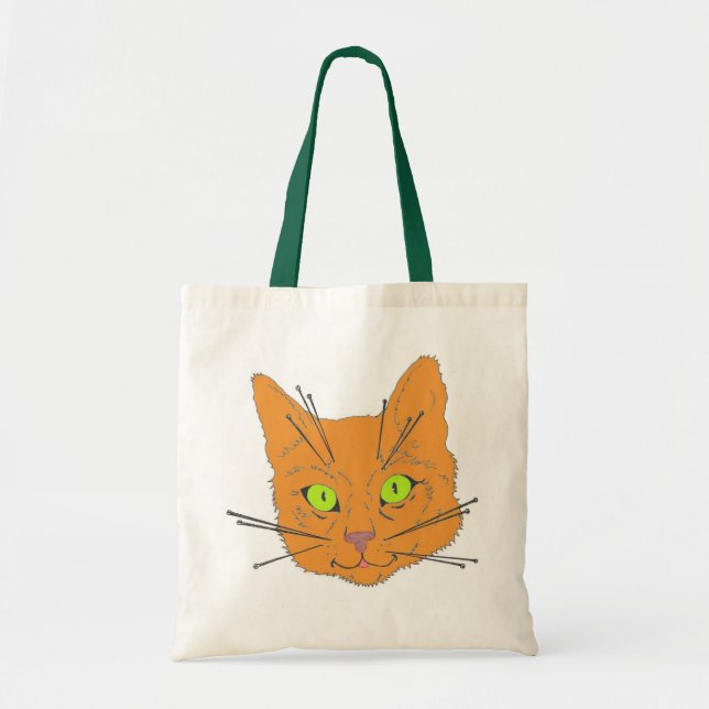 Bolso De Tela Las barbas del gato (Frente)