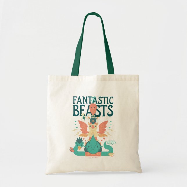 Bolso De Tela Las Bestias Fantásticas personalizados Emergen De  (Frente)