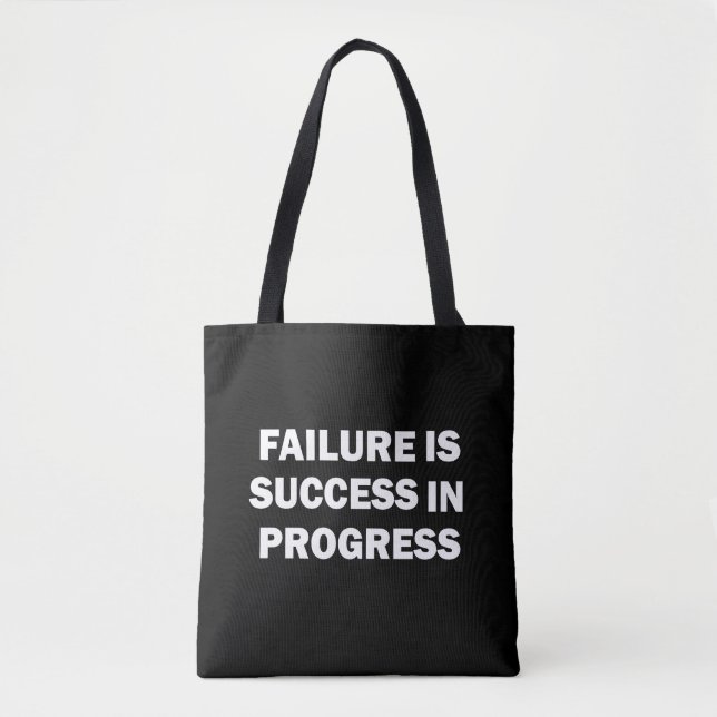 Bolso De Tela Las citas de gimnasia motivacionales para el éxito (Anverso)