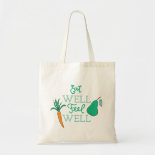Bolso De Tela Las Citas Saludables Comen Bien