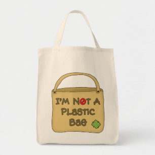 Bolso De Tela Las compras orgánicas Tote-Van ambiente verde