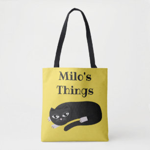 Bolso De Tela Las cosas de tu gato