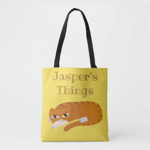 Bolso De Tela Las cosas de tu gato
