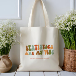 Bolso De Tela Las Estadísticas Groovy Retro Son Mi Vistazo, Esta