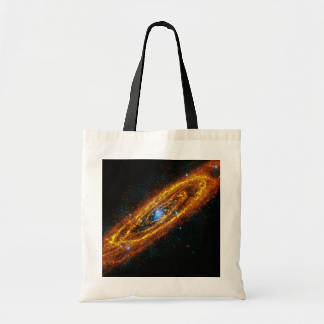 Bolso De Tela Las estrellas de Andromeda tote Bag (Frente)