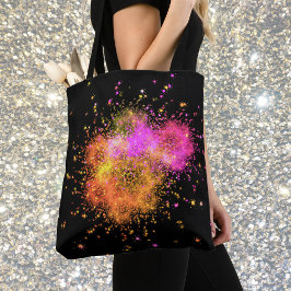 Bolso De Tela Las estrellas explotan