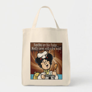 Bolso De Tela Las Familias Son Como El Fudge