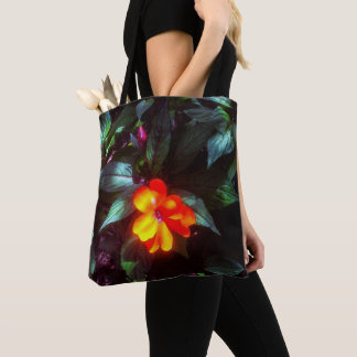 Bolso De Tela Las flores brillan con la luz del sol