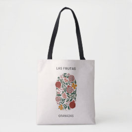 Bolso De Tela Las Frutas: Granadas - Mercado Pomegranate
