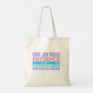 Bolso De Tela Las Frutos Del Espíritu Tote Bag