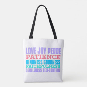 Bolso De Tela Las Frutos Del Espíritu Tote Bag