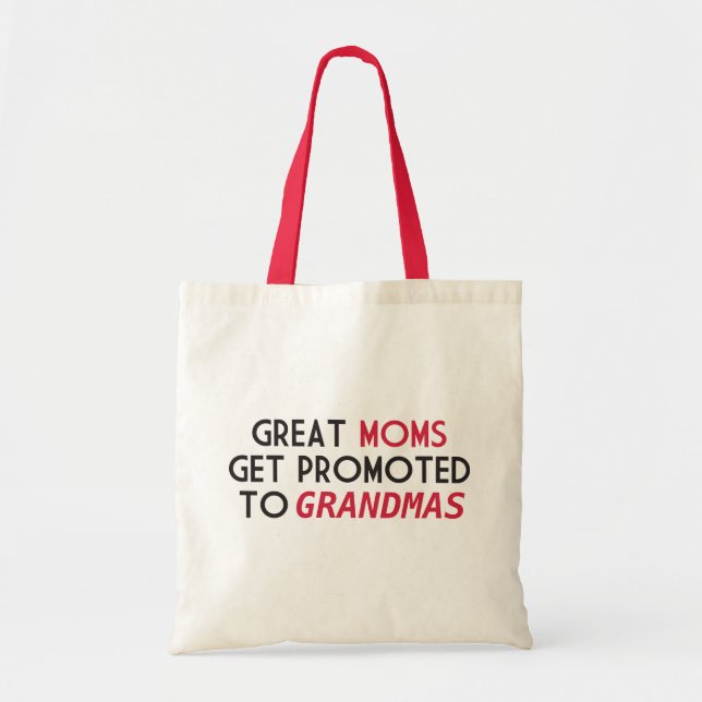 Bolso De Tela Las grandes mamáes consiguen promovidas a las (Frente)