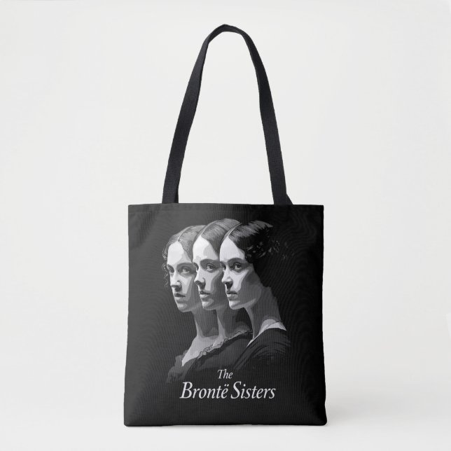 Bolso De Tela Las hermanas Brontë (Anverso)
