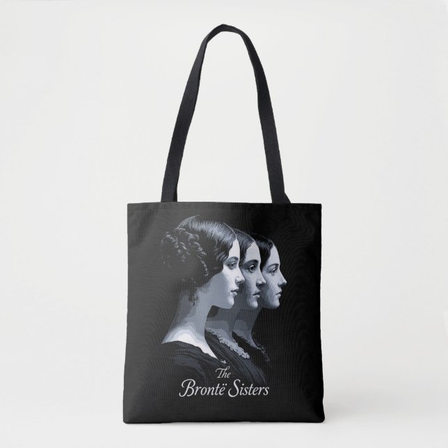 Bolso De Tela Las hermanas Brontë (Anverso)