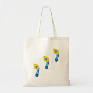 Bolso De Tela Las huellas de la madre naturaleza