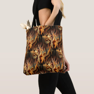 Bolso De Tela Las llamas de Dancin.....