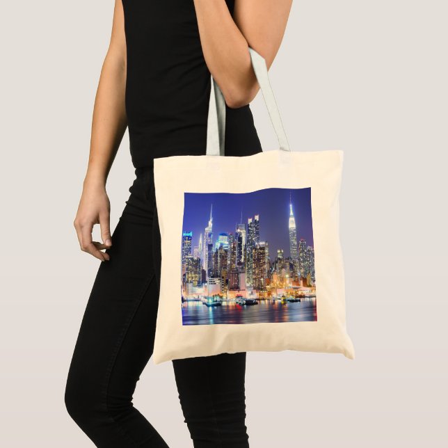 Bolso De Tela Las luces nocturnas de la ciudad (Anverso (producto))