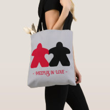 Las manzanas en el amor, el Tote rojo y negro