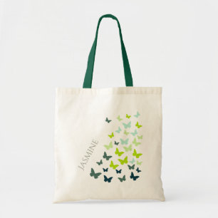 Bolso De Tela Las mariposas del baile personalizan