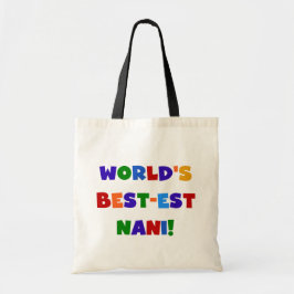 Bolso De Tela Las mejores camisetas y regalos de Nani de colores
