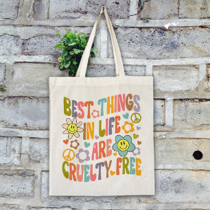 Bolso De Tela Las mejores cosas en la vida, las flores de moda r