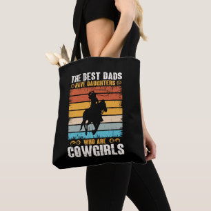 Bolso De Tela Las Mejores Papás Tienen Hijas Que Son Chicas Vaca