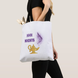 Bolso De Tela Las mil y una noches Aladdin Genio Mágico