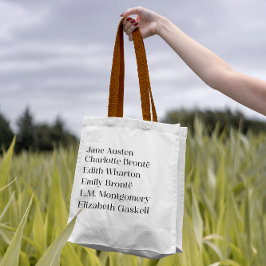 Bolso De Tela Las mujeres de la literatura británica tote Bag
