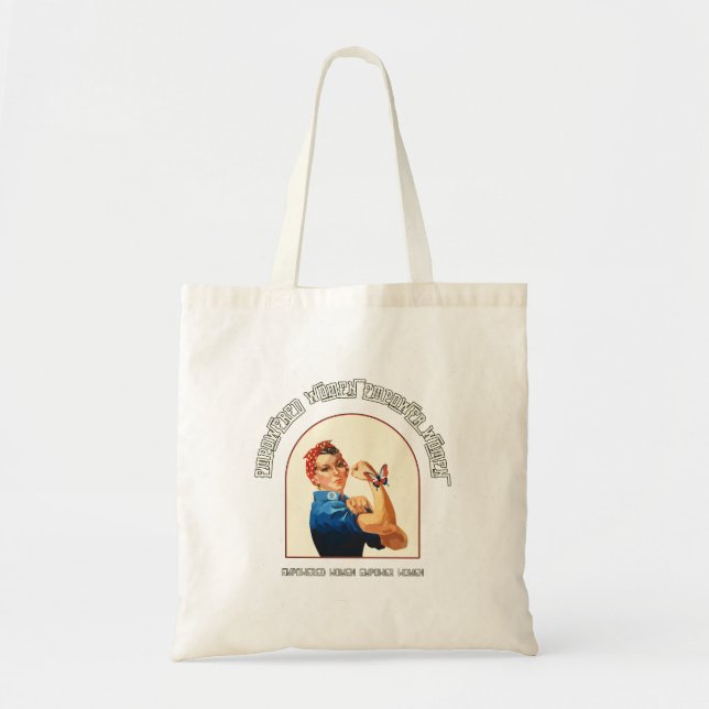 Bolso De Tela Las mujeres empoderadas empoderan a las mujeres pa (Frente)