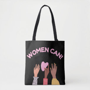 Bolso De Tela Las mujeres pueden ser feministas