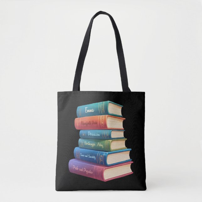 Bolso De Tela Las novelas VIII de Jane Austen (Anverso)
