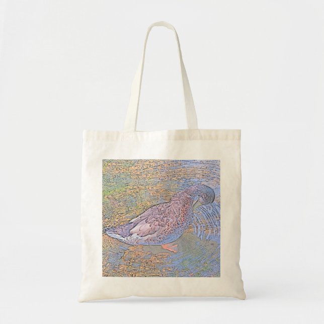 Bolso De Tela Las ondas (Frente)