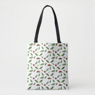 Bolso De Tela Las Pequeñas Mariquitas