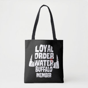 Bolso De Tela Las piedras angulares  Miembro del Búfalo de Agua 