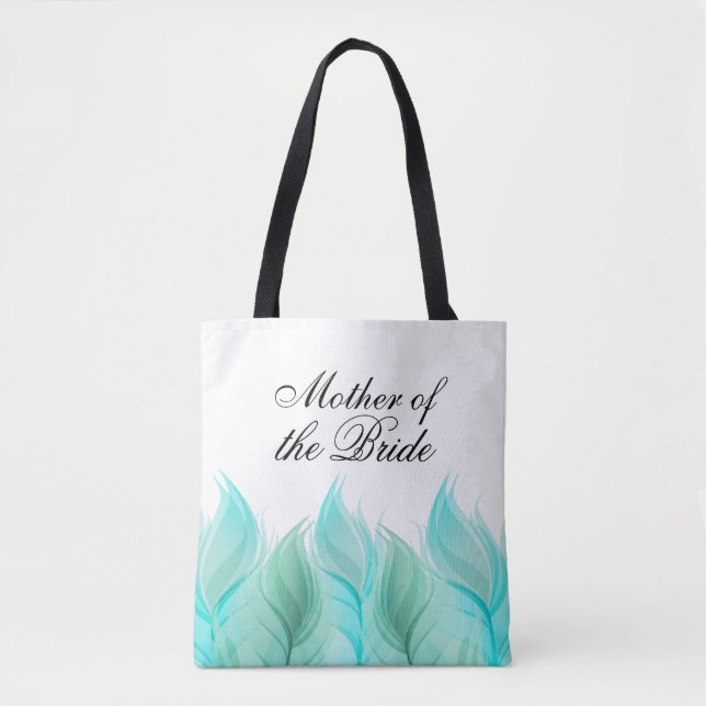 Bolso De Tela Las plumas acuáticas de la madre de la novia (Anverso)