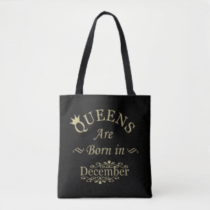 Bolso De Tela Las reinas nacieron en diciembre