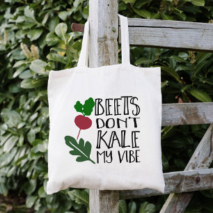 Bolso De Tela Las remolachas no mueven mi vibe