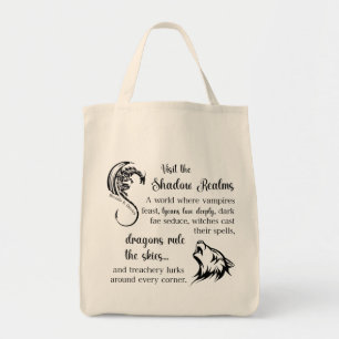Bolso De Tela Las Sombras Realmas Brenda K Davies Tote Bag