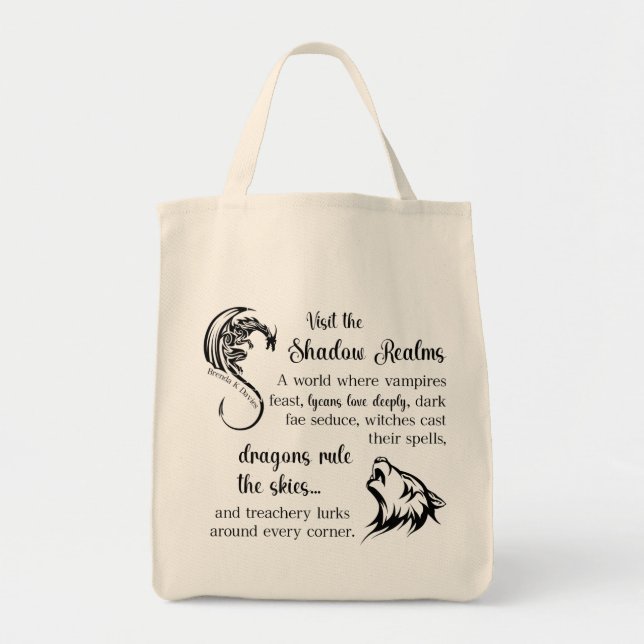 Bolso De Tela Las Sombras Realmas Brenda K Davies Tote Bag (Frente)