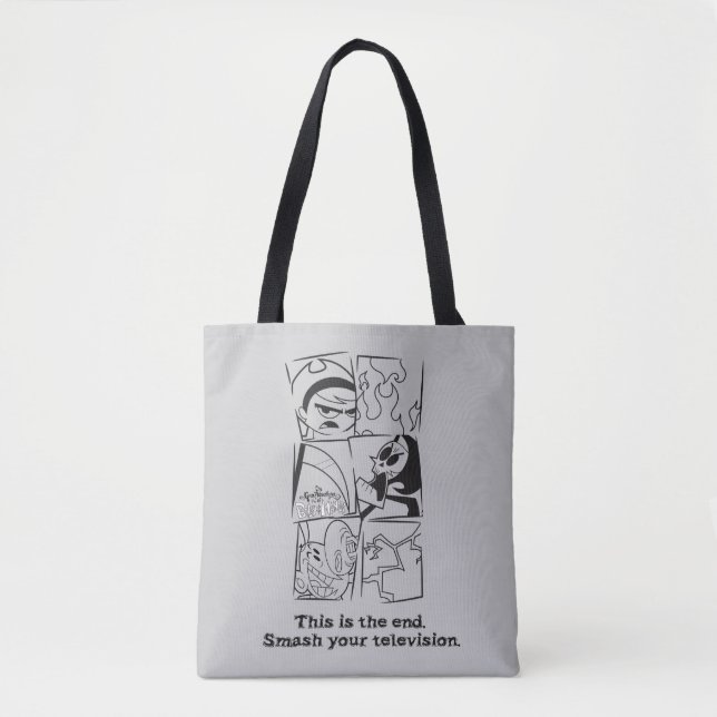 Bolso De Tela Las tristes aventuras de Billy & Mandy - El Fin (Anverso)