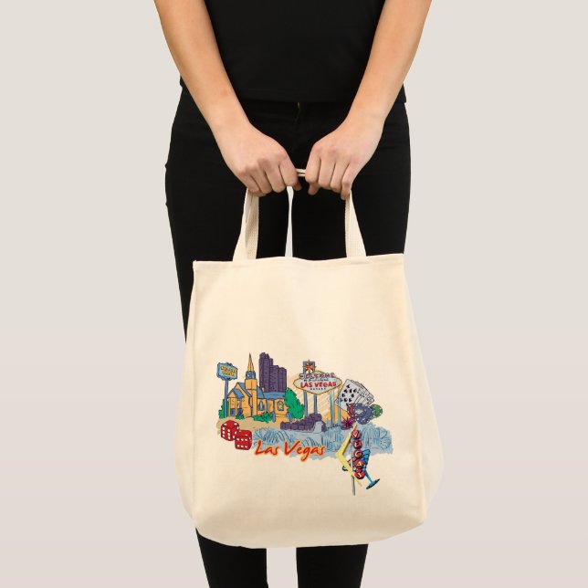 Bolso De Tela Las Vegas (Anverso (producto))