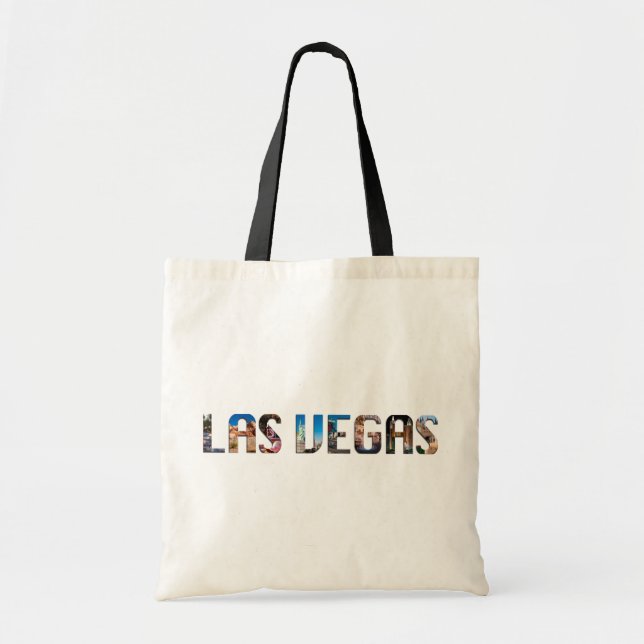 Bolso De Tela Las Vegas (Frente)