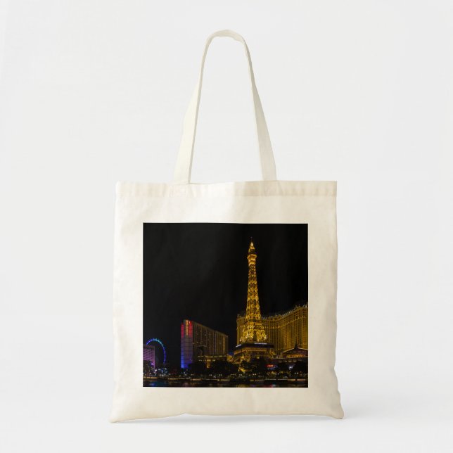 Bolso De Tela Las Vegas at night (Frente)