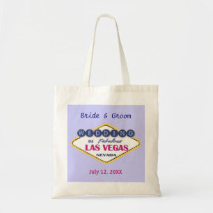 Bolso De Tela Las Vegas Bride & Groom - Personalizar