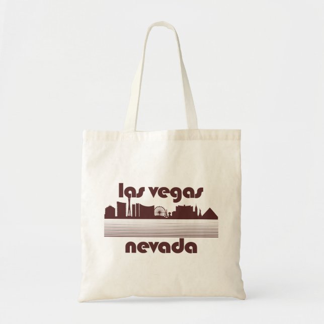 Bolso De Tela Las Vegas Nevada (Frente)