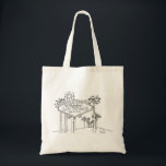 Bolso De Tela Las Vegas Vacaciones Dibujando Arte de Viajar<br><div class="desc">¡Celebren una tierra rica en herencia! Nuestro diseño de arte de viajes de Las Vegas Vacation Drawing Vacation Captura la esencia de este lugar histórico. El diseño en blanco es perfecto para tus productos Zazzle favoritos. El hotel Las Vegas Vacation Drawing Vacation Art Traveling Design Hotel también ofrece muchas facilidades...</div>