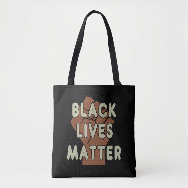 Bolso De Tela Las vidas negras importan (Anverso)