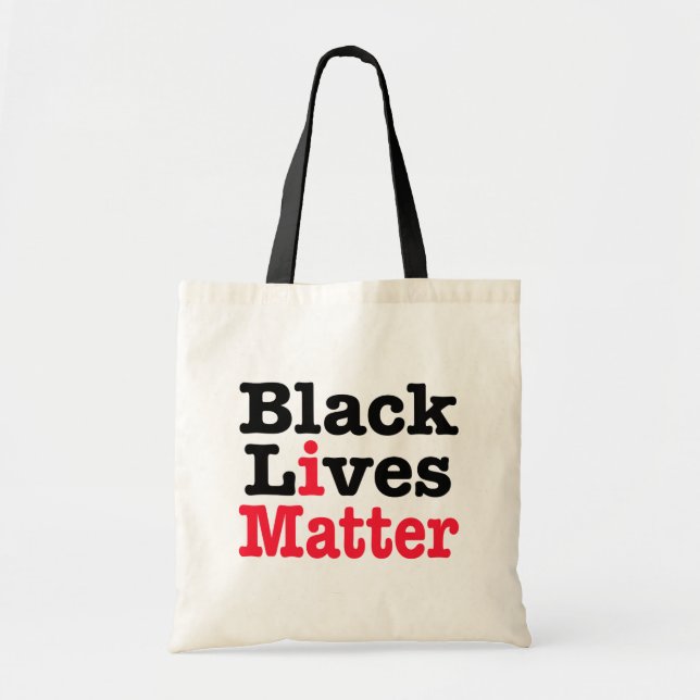 Bolso De Tela Las vidas negras importan (Frente)