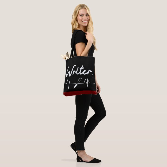 Bolso De Tela latido del escritor (Puesto)