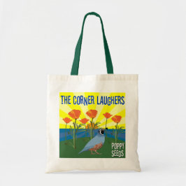 Bolso De Tela Laughers de la esquina - semillas de amapola